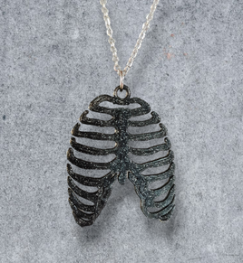 Ribcage Skeletal Necklace