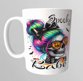 Spooky Babe 🎃 Skeleton Mug