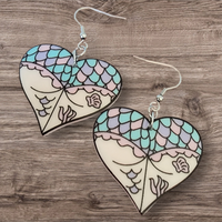 Seductive Heart Earrings (Pair)