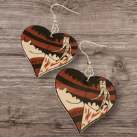 Seductive Heart Earrings (Pair)