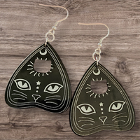 Ouija Planchette Earrings (Pair)