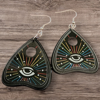 Ouija Planchette Earrings (Pair)