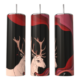 Deer Swirl Tumbler