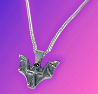 Bat Stainless Steel Necklace