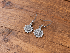 Sunflower Earrings (Pair)