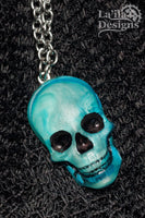 Blue Skull Necklace