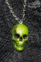 Green Skull Necklace