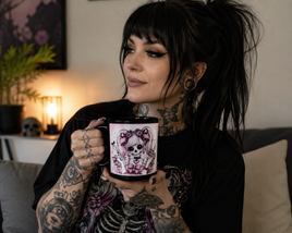 Girly Pops Skull Mug v2