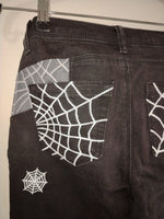 Jean with Spiderwebs