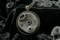 Handpainted Moon Necklace