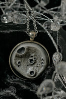 Handpainted Moon Necklace