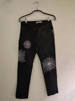 Jean with Spiderwebs