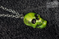 Green Skull Necklace